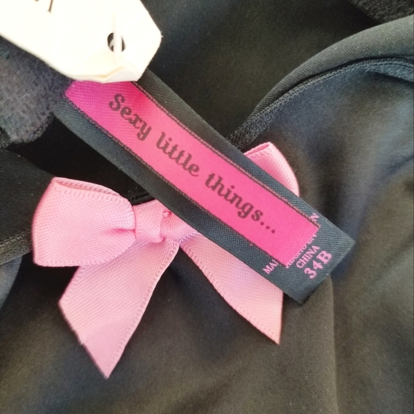 Victoria's Secret Vintage Sexy Little Things Chemise Garter Lace Lingerie NWT - Picture 7 of 16